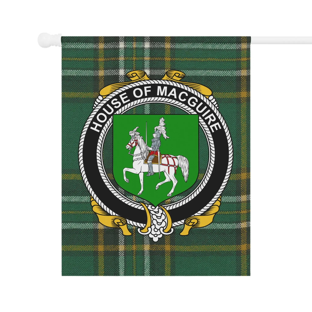 House of Macguire Emblem Plaid Banner Flag Product