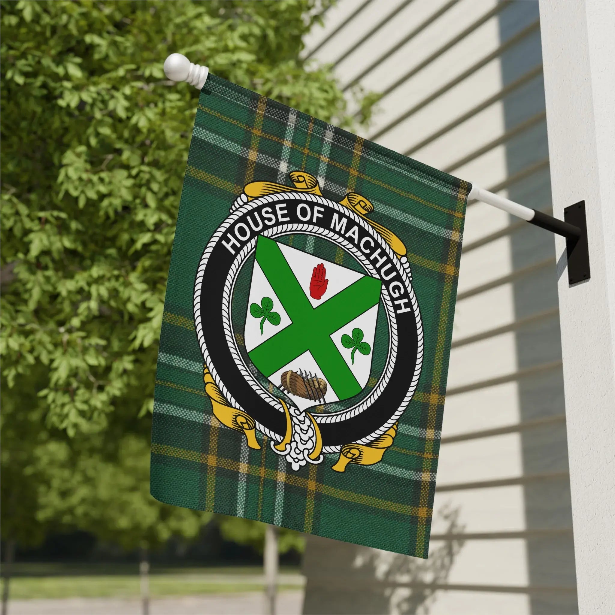 House of MacHugh Emblem Decorative Flag product