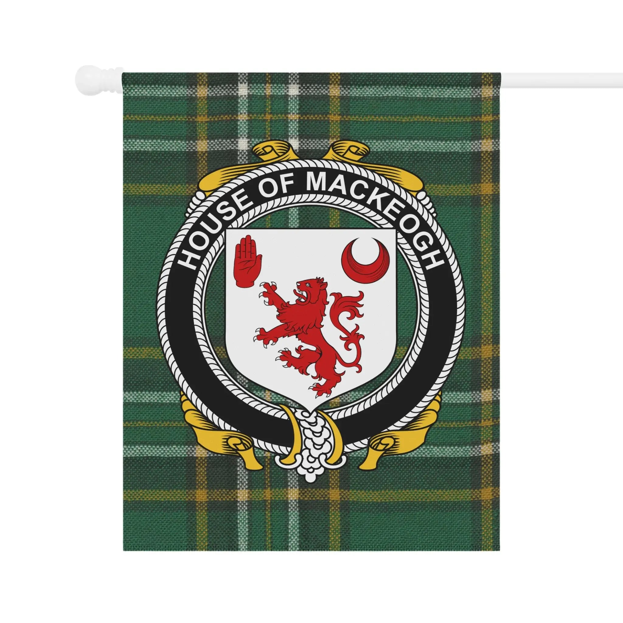 House of Mackeogh Plaid Banner Decoration