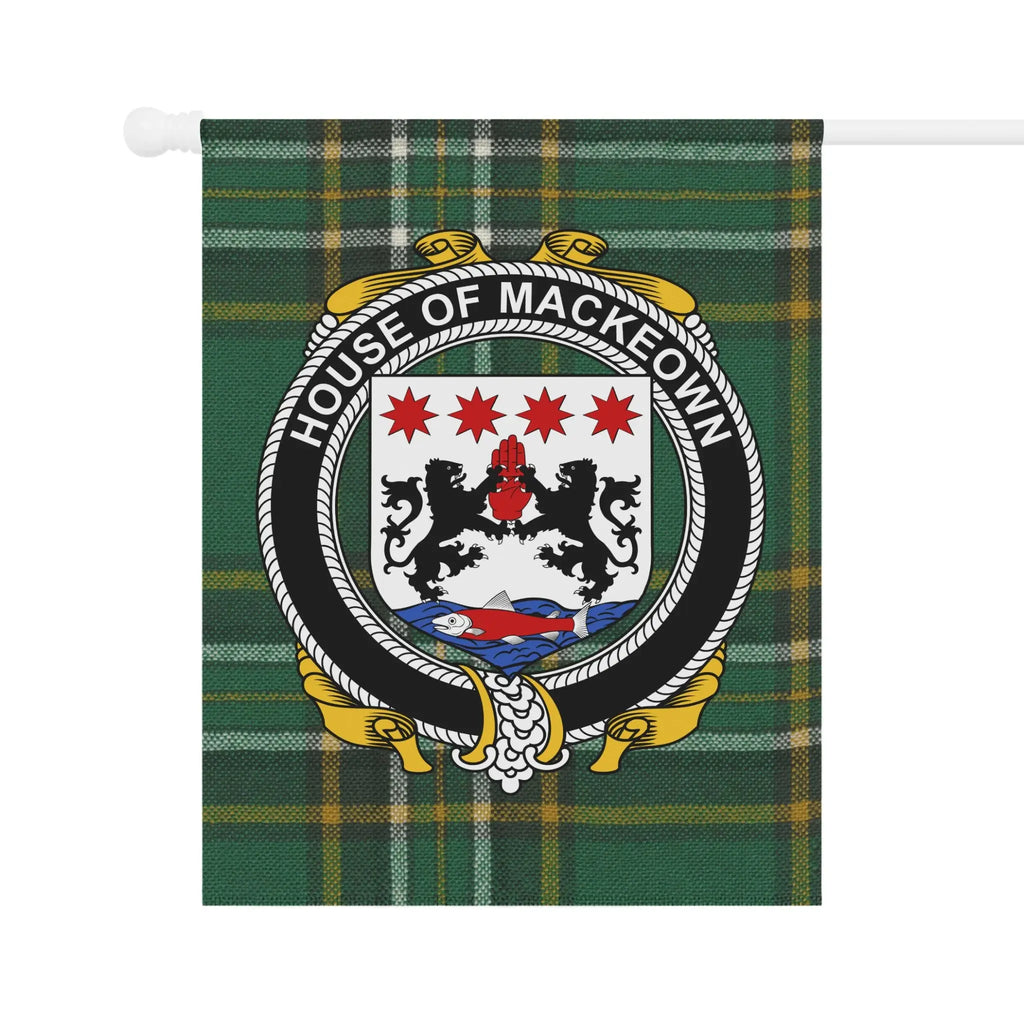 Plaid House of Mackeown Crest Flag product