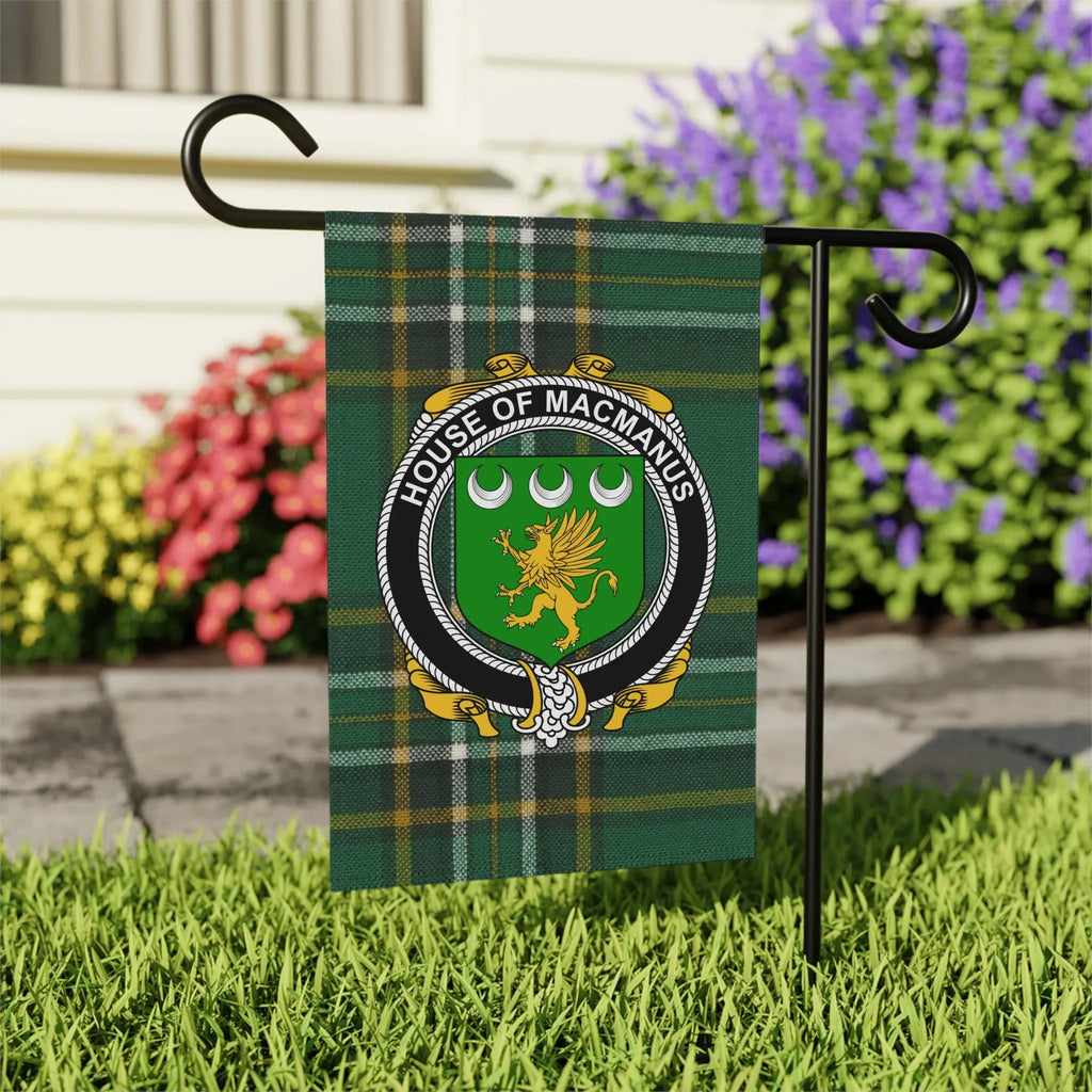 House of MacManus Garden Flag for Outdoor Decoration