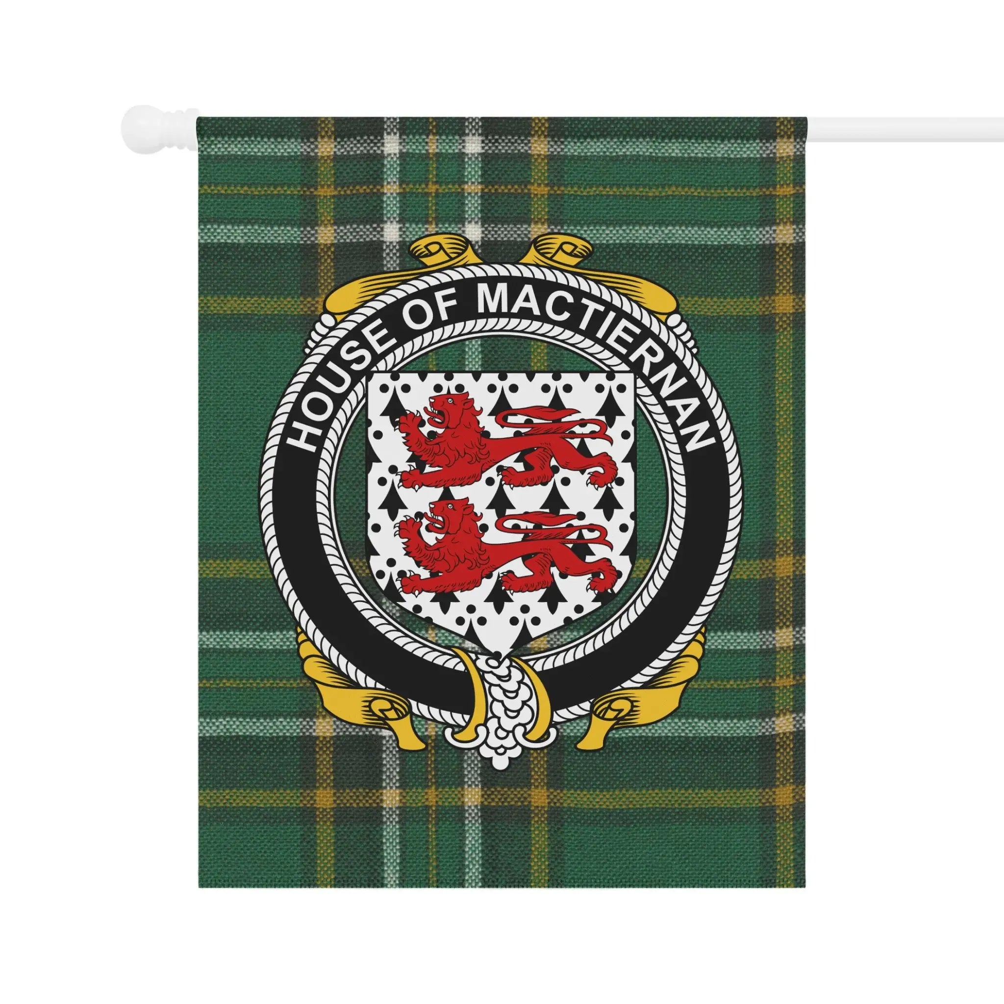 House of Mactiernan Plaid Flag Wall Art Product