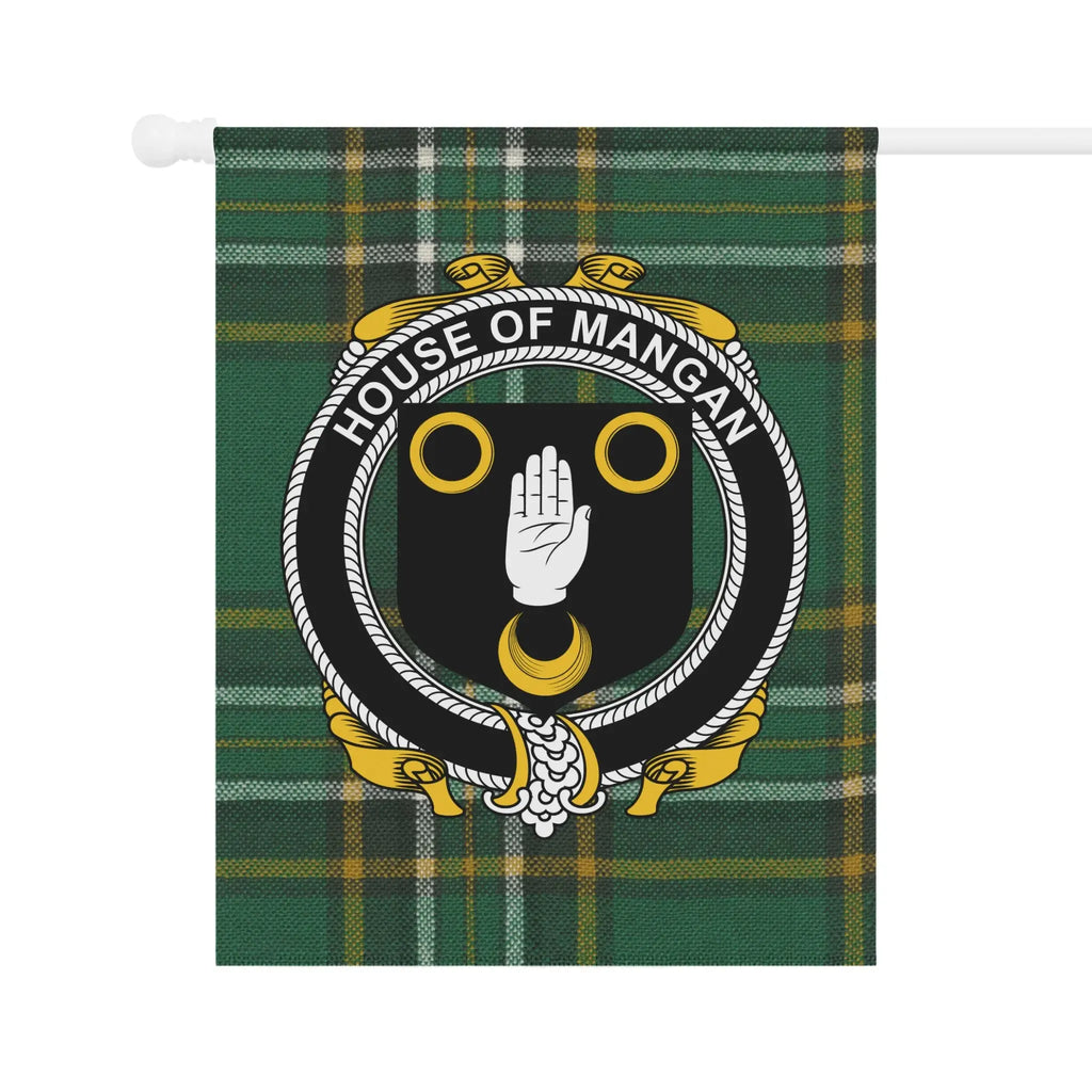House of Mangan Tartan Clan Crest Flag product