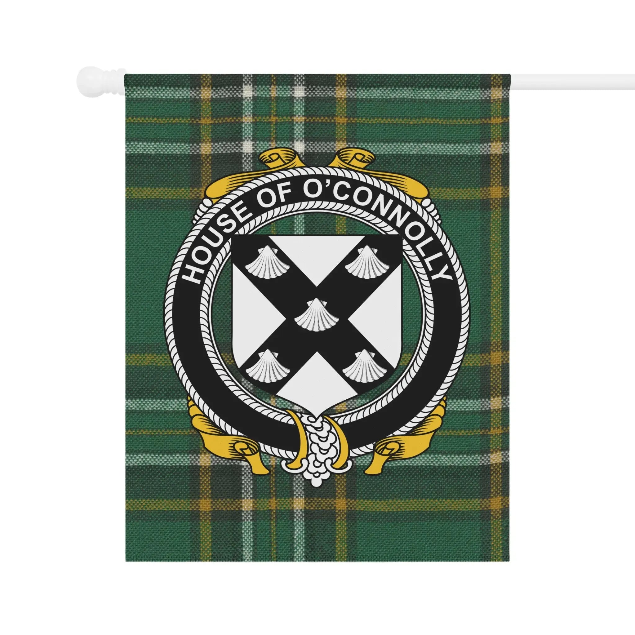 House of O'Connolly Tartand Pattern Flag