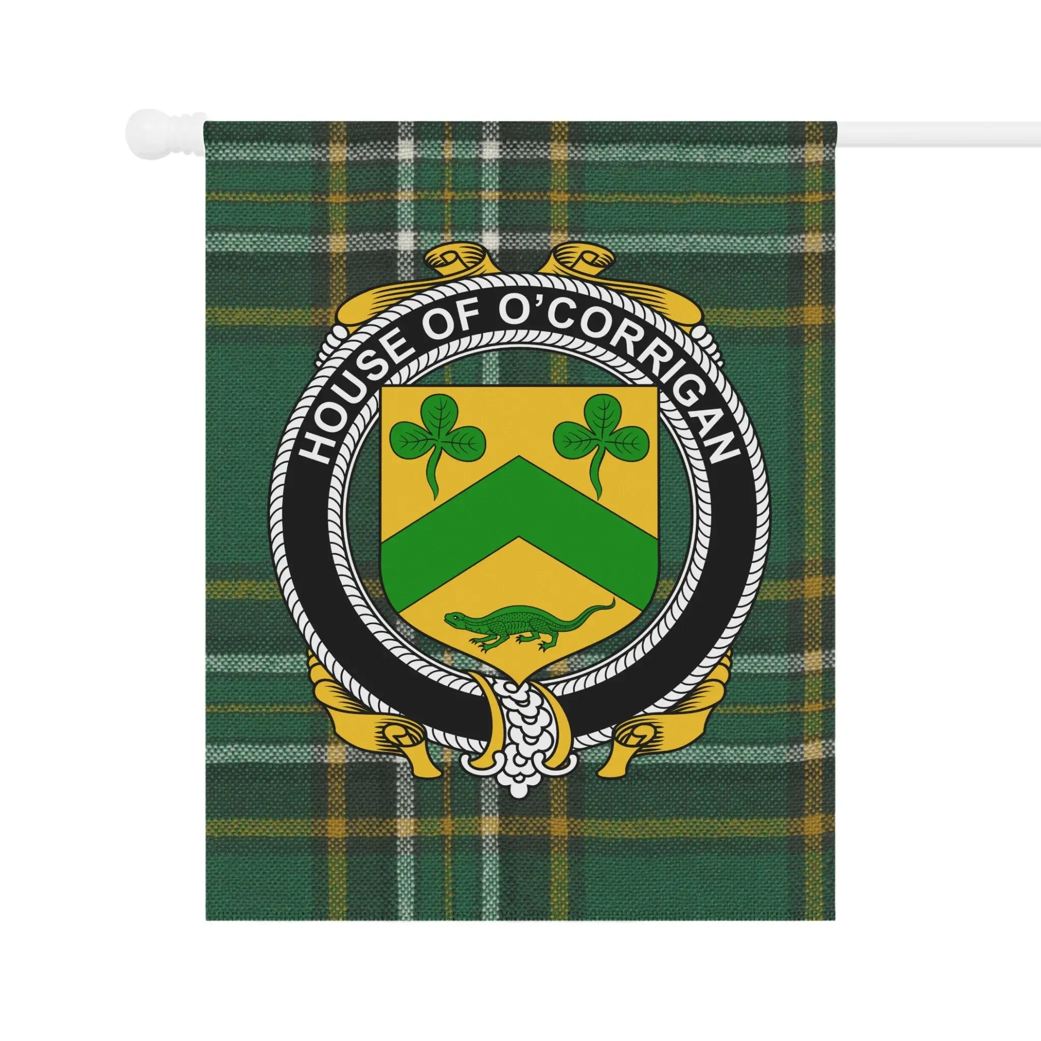 House of O'Corrigan Plaid Decorative Banner