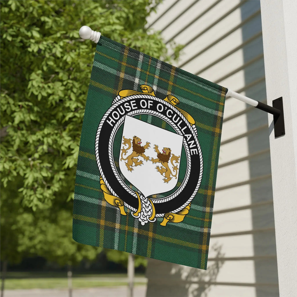 House of O'Cullane Plaid Pattern Flag