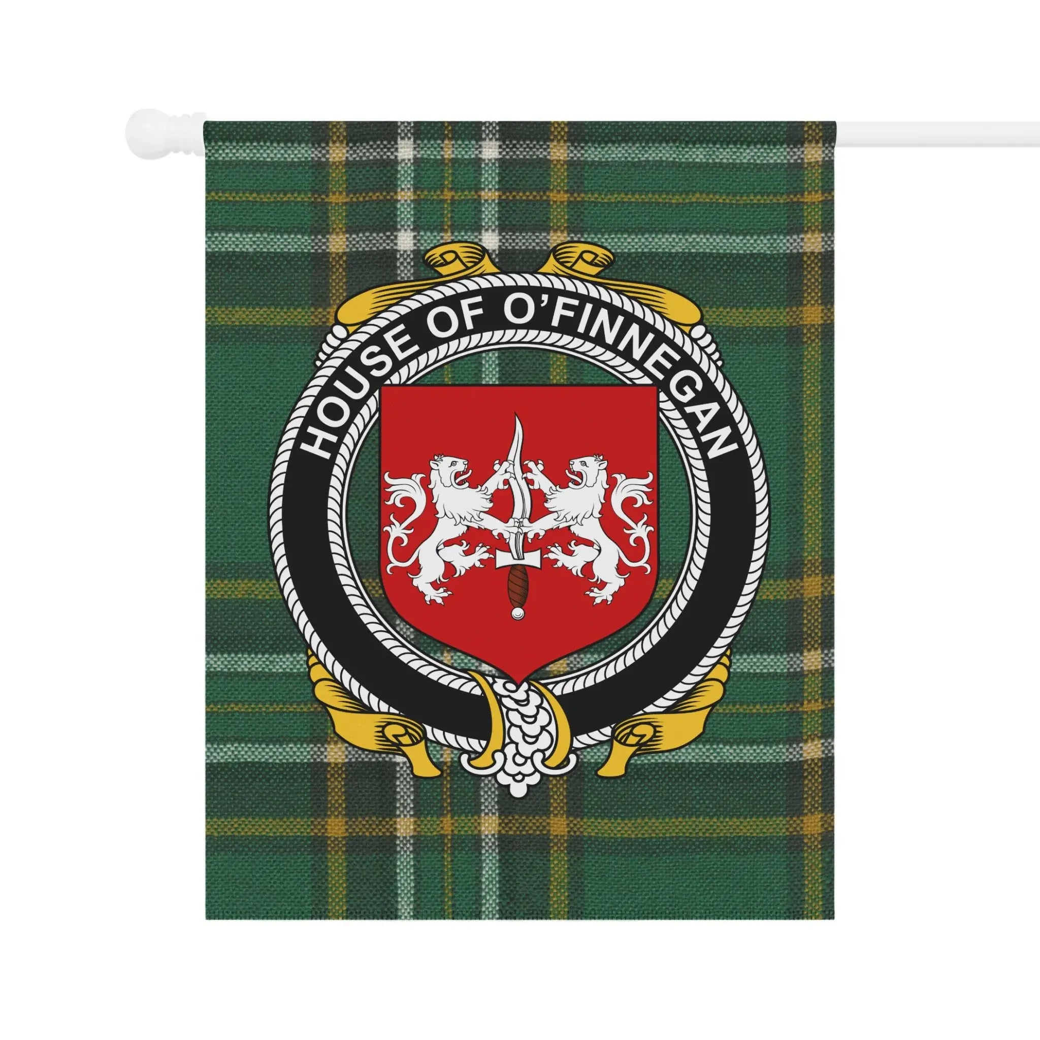 House of O'Finnegan Decorative Tartan Flag Product