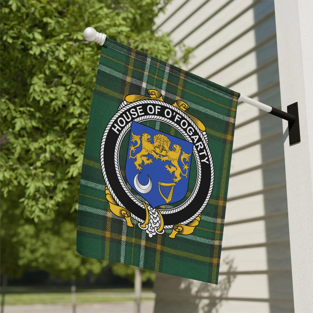 House of O'Fogarty Family Crest Flag for Outdoors
