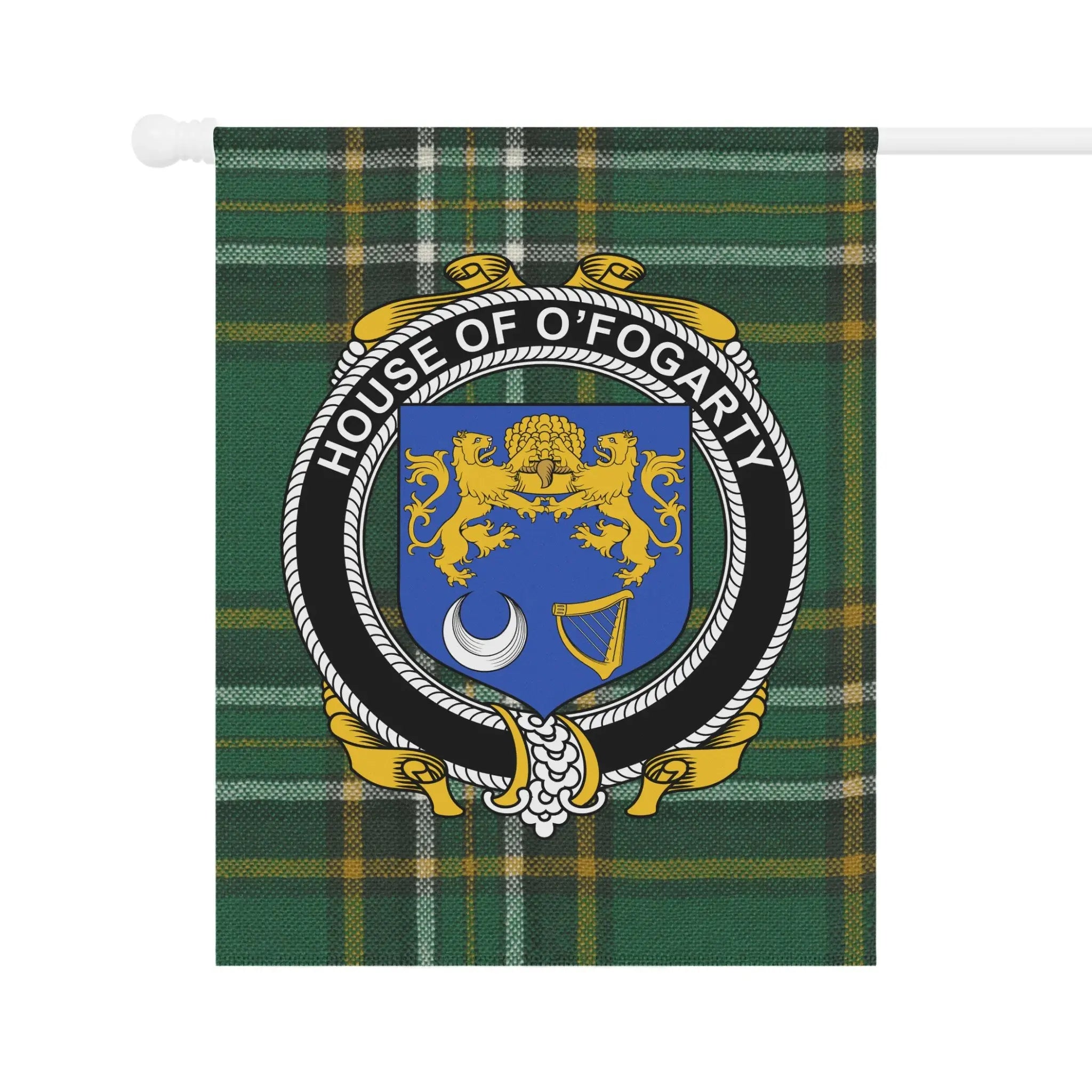 House Of O'Fogarty Plaid Banner Perfect Gift Decor