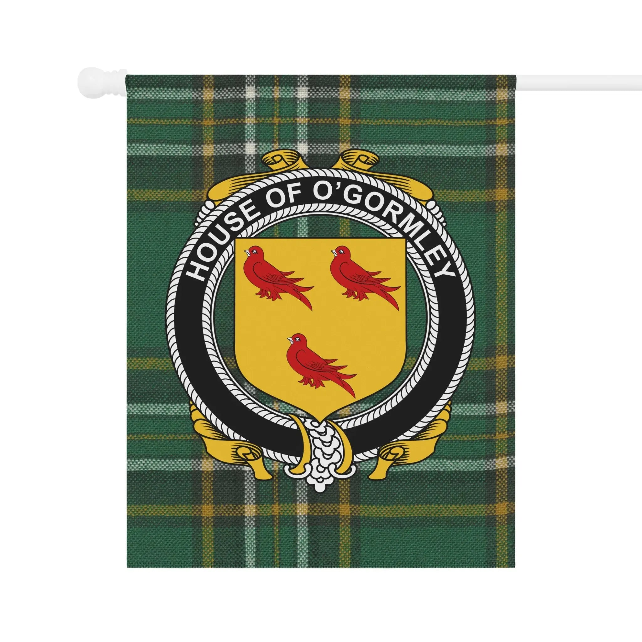 Stylish House of O'Gormley Crest Banner for Wall Decor