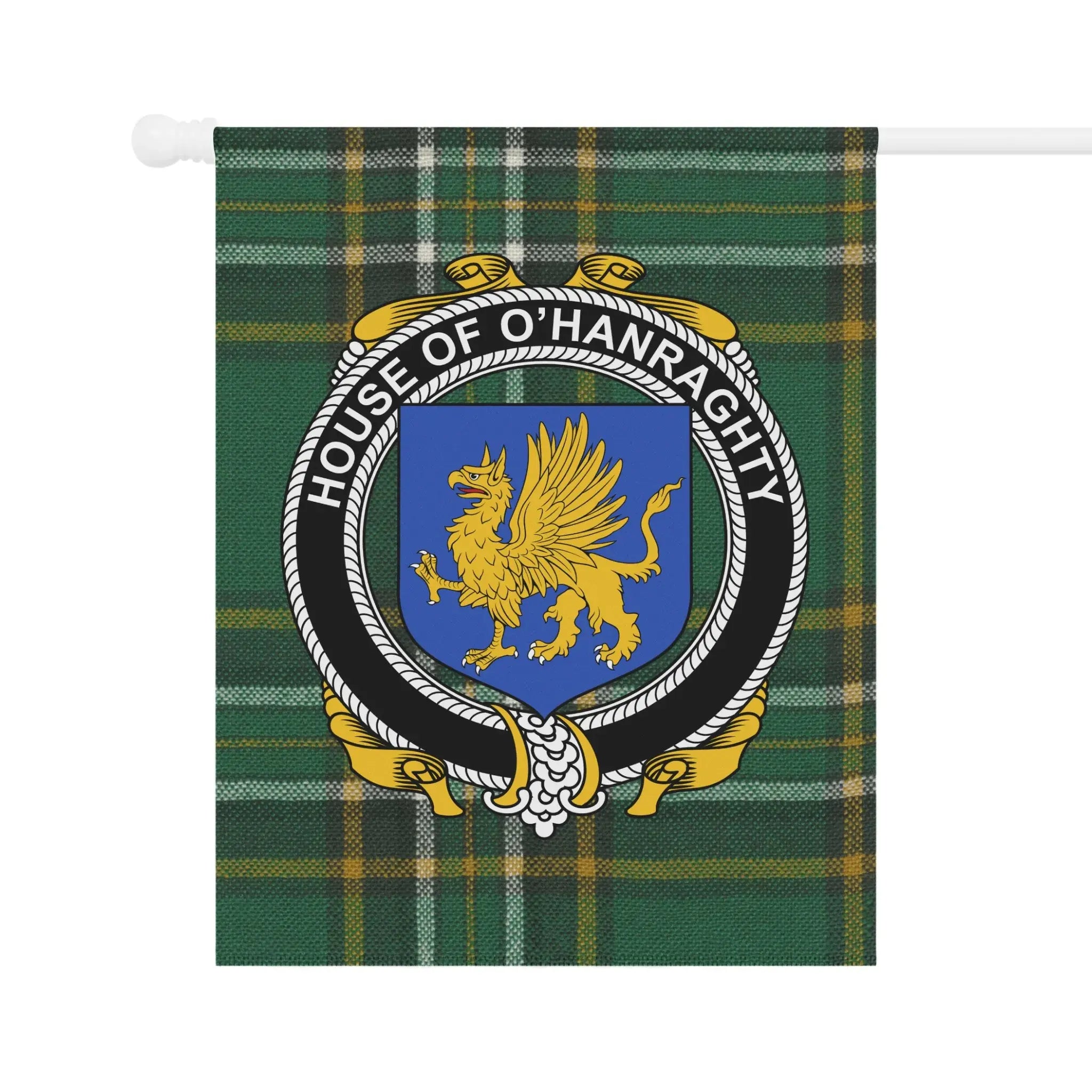 House of O'Hanraghty Family Crest Flag product