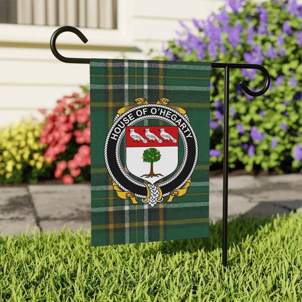 House of O'Hegarty Garden Flag for Outdoor Decoration