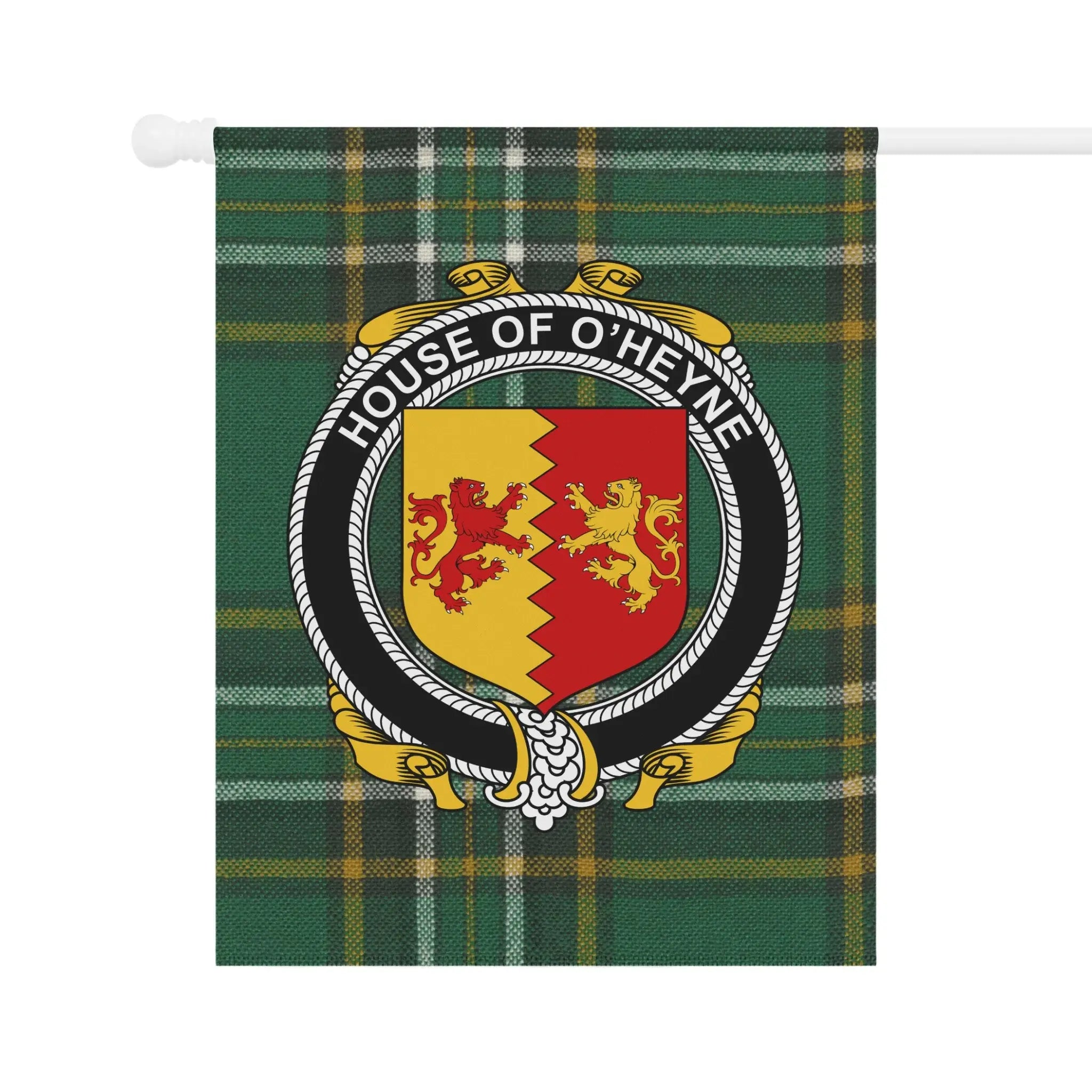 House Of O'Heyne Crest Decorative Flag Product