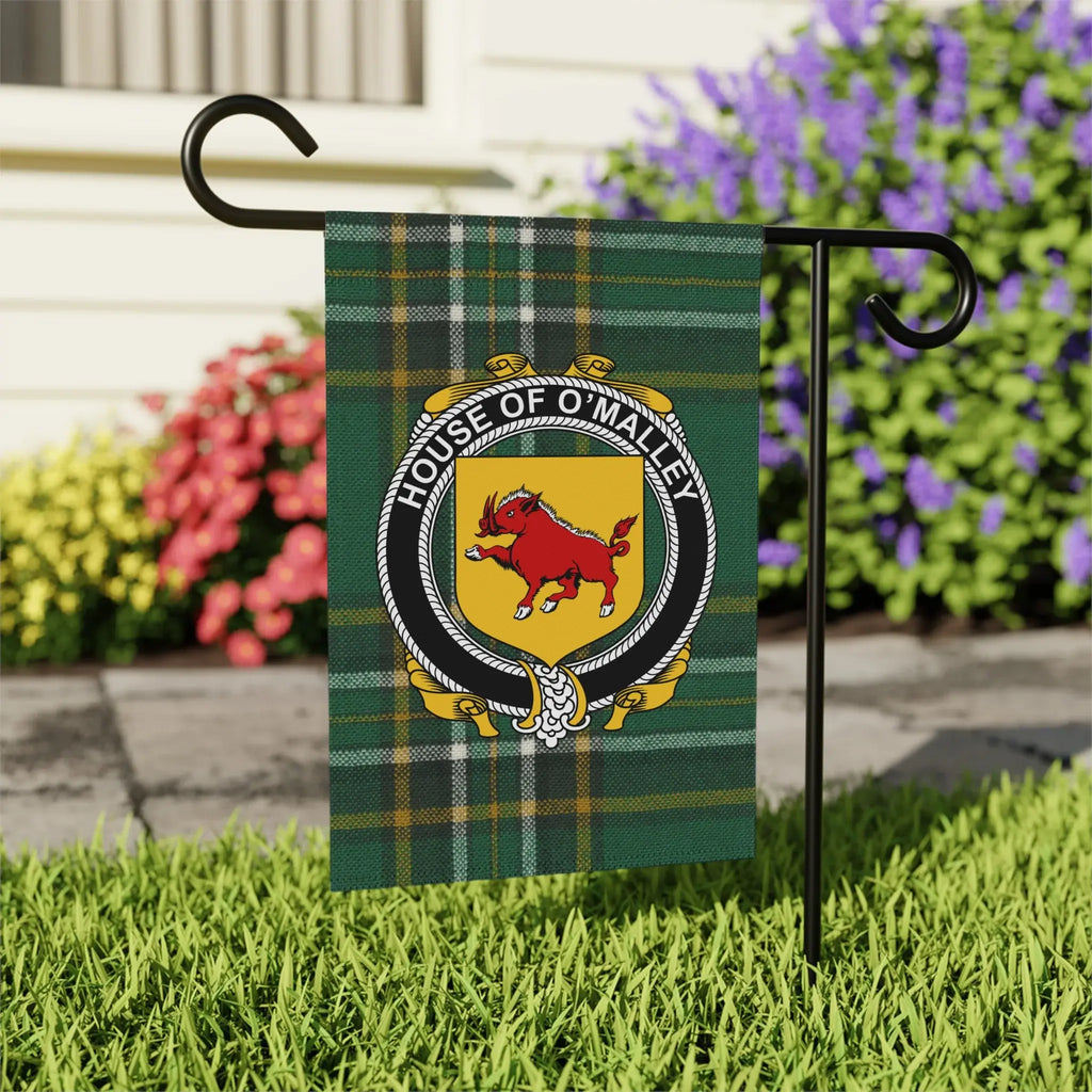 House of O'Malley Personalized Garden Flag