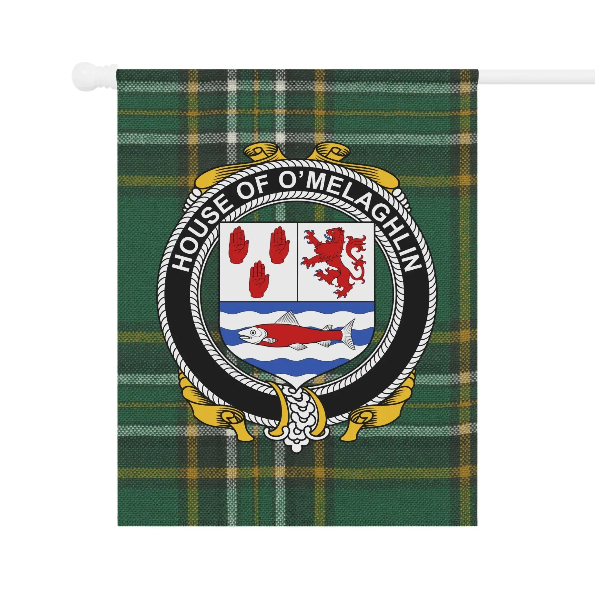 House of O'Melaghlin Family Crest Banner product