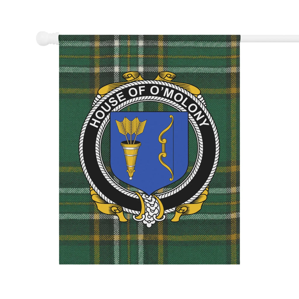 House of O'Molony Crest Tartans Checkered Flag