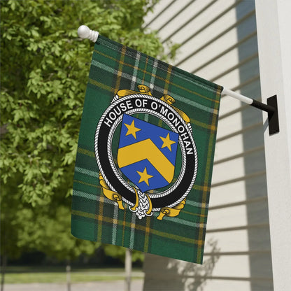House of O'Monohan Crest Plaid Yard Flag product