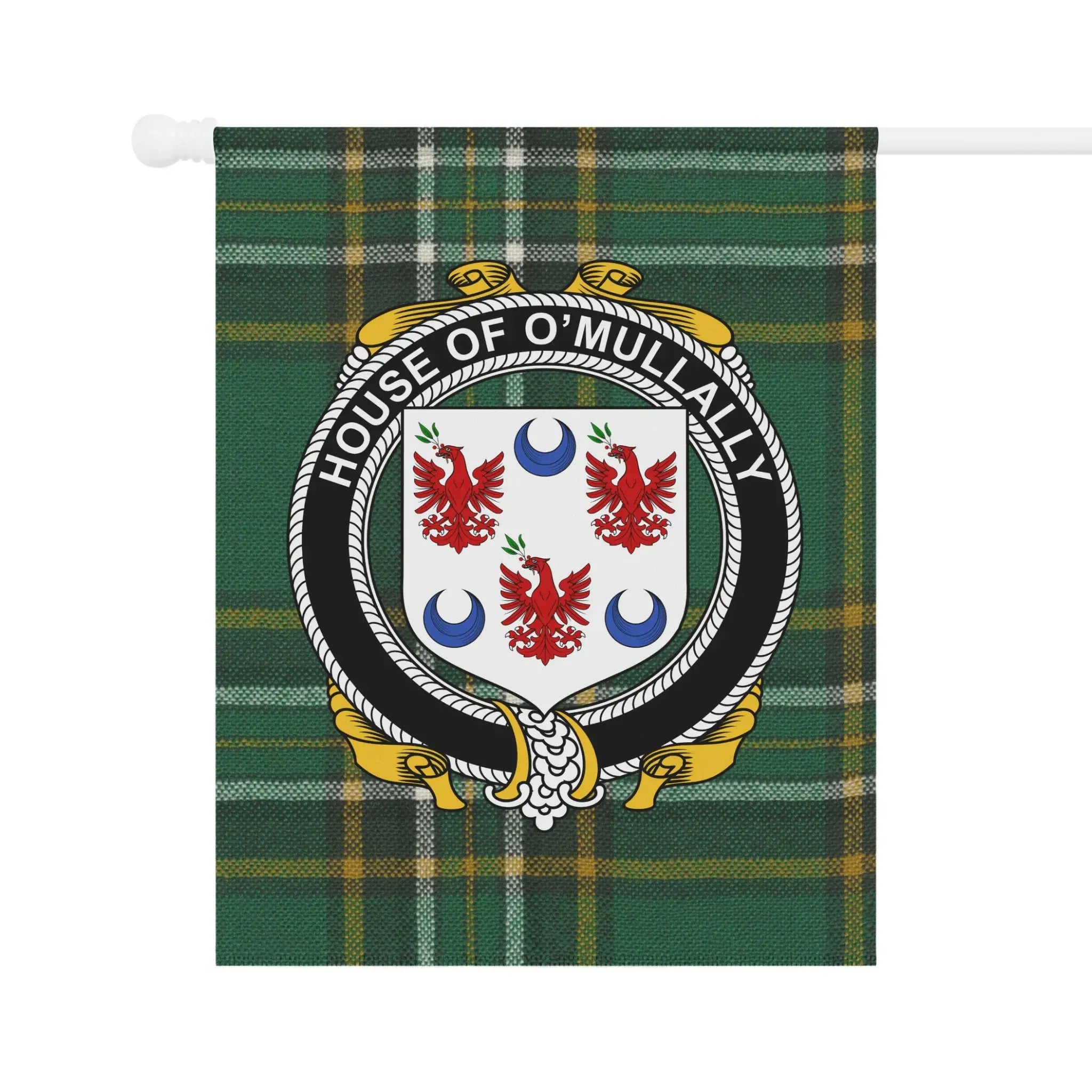 House of O'Mullally Custom Crest Flag