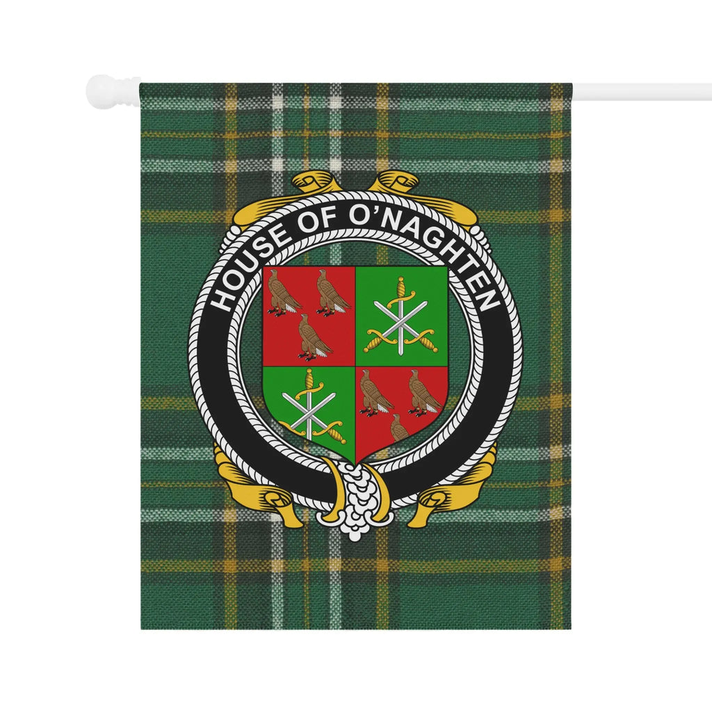 House of O'Naghten Plaid Flag Preferred for Outdoors