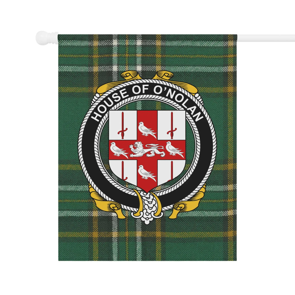 House of O'Nolan Family Crest Flag Wall Art Decor