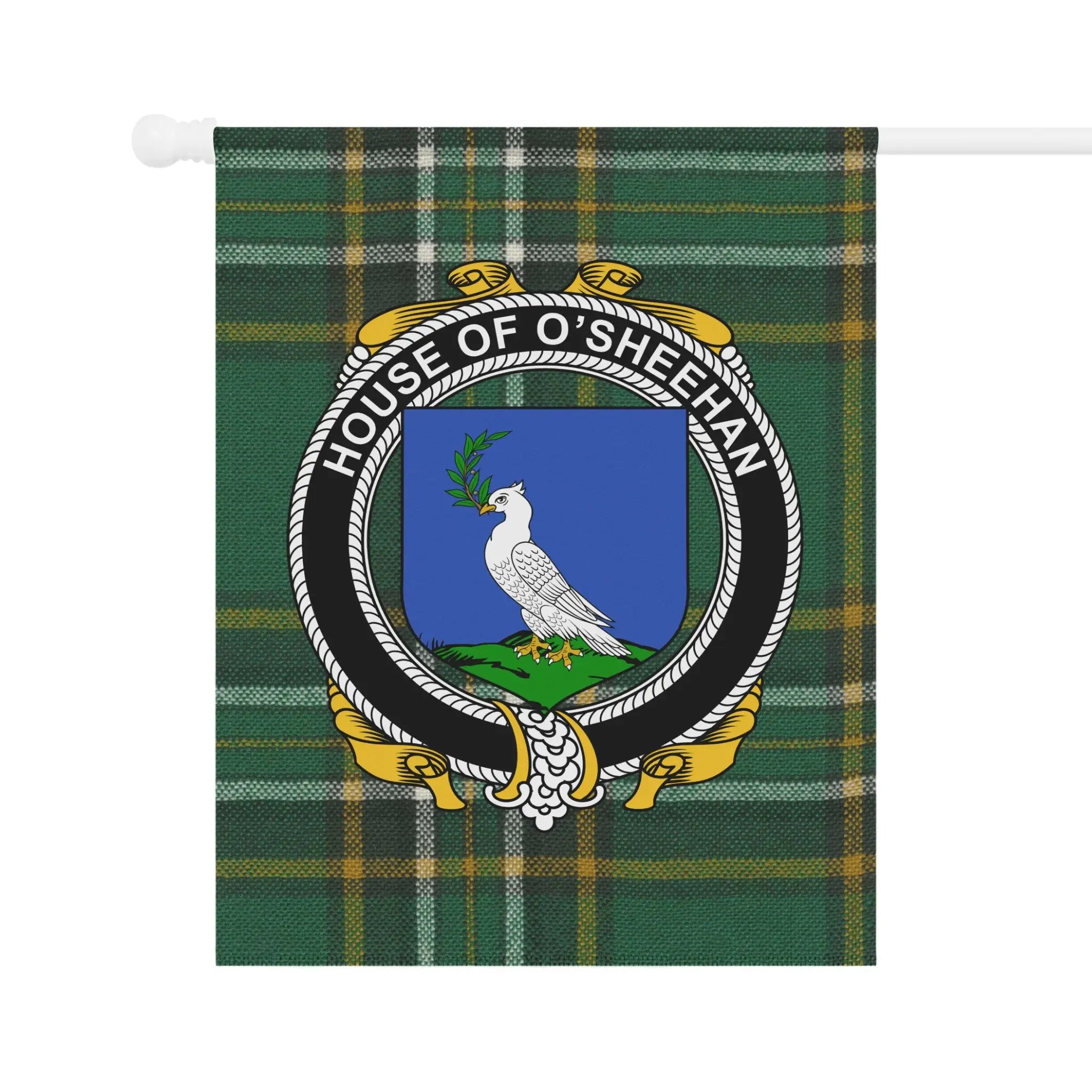 House of O'Sheehan Tartan Flag Banner for Home Decor