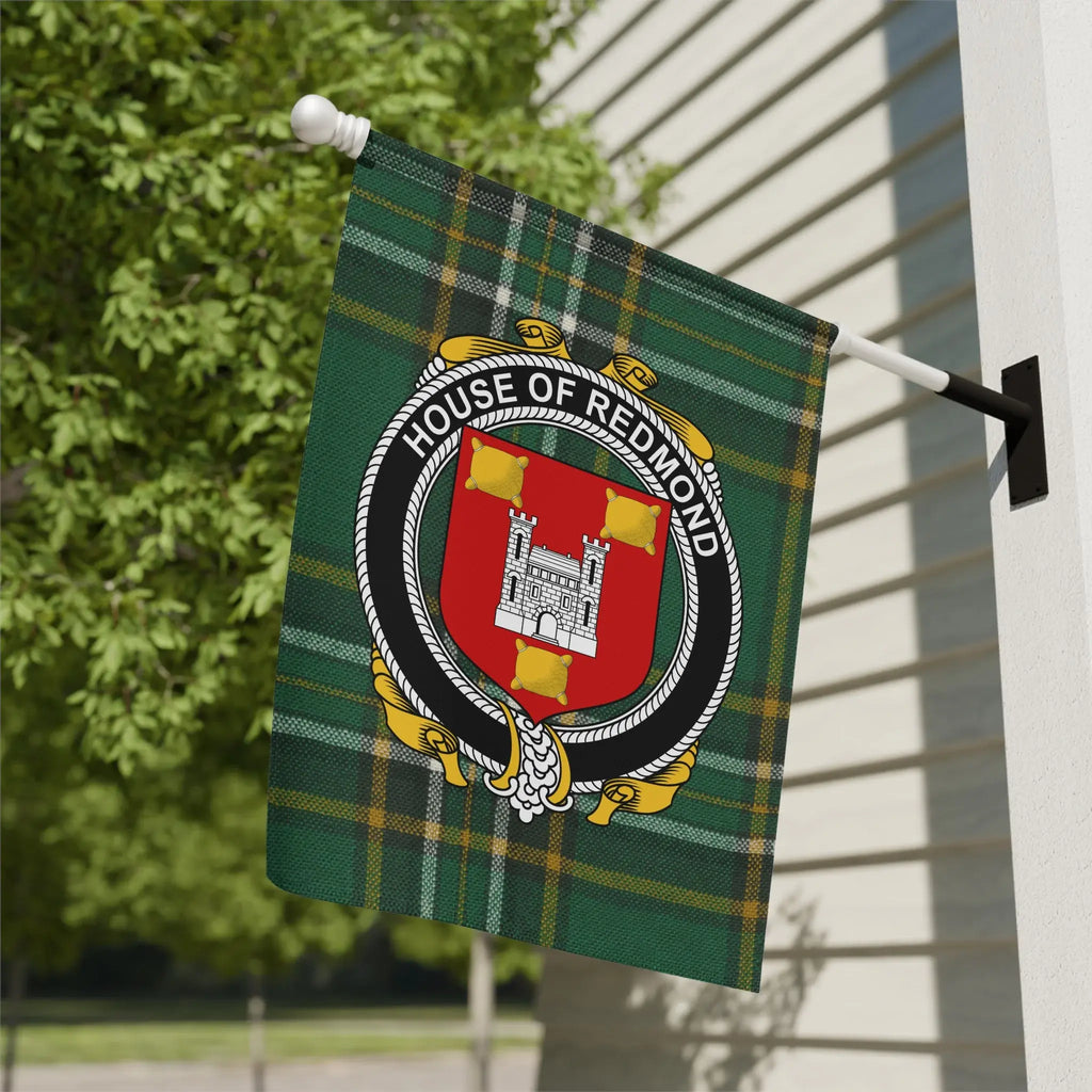 House of Redmond Family Crest Outdoor Flag