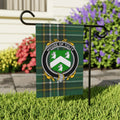 House of Tully Crest Plaid Design Garden Flag