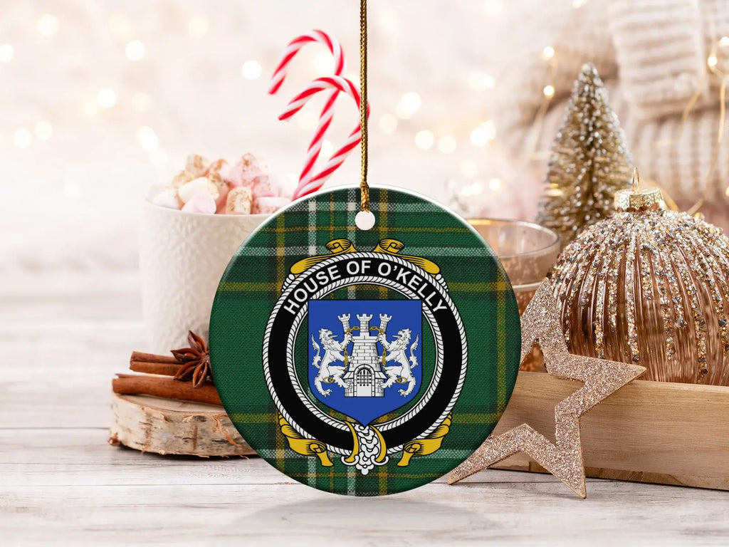 House of O'Kelly Crest Holiday Ornament Decorations