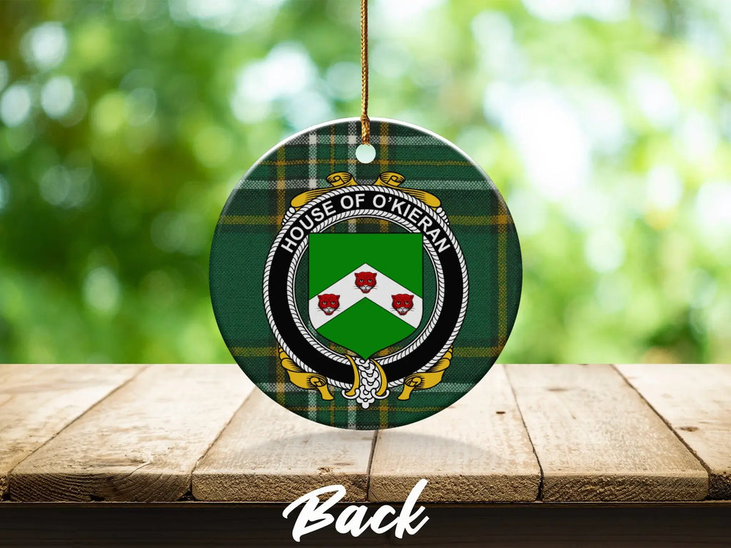 House of O'Kieran Back Tartan Ornament product