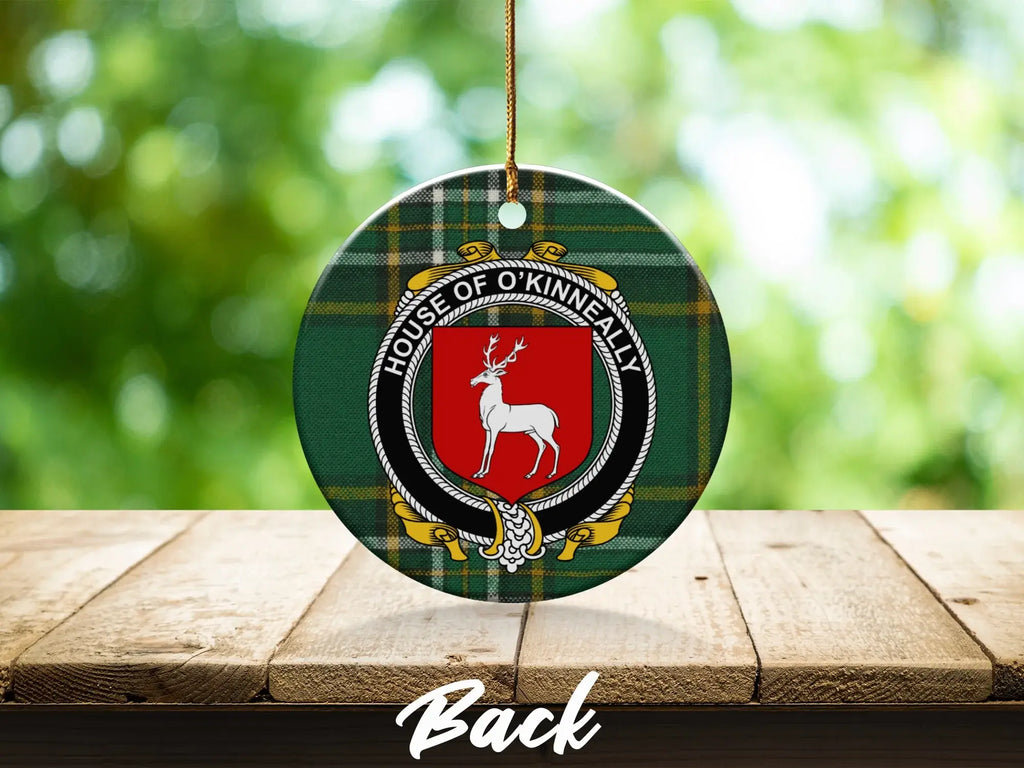 House of O'Kinneally Round Ornament product