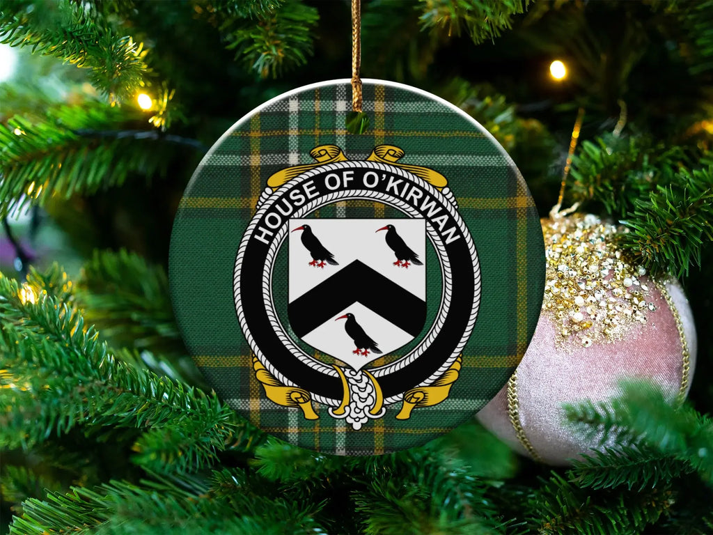 Christmas Tree Ornament House of O'Kirwan Round Badge