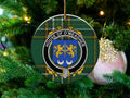 House of O'Meagher Crest Christmas Tree Ornament