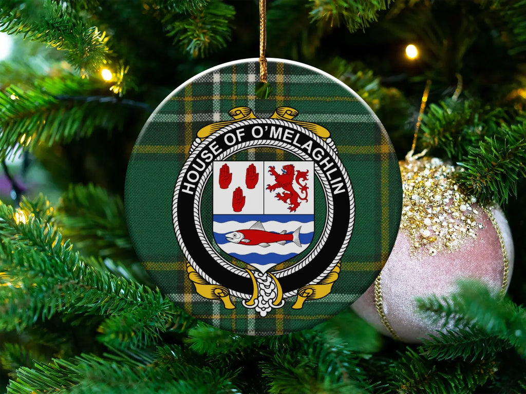 House of O'Melaghlin Personalized Ornament Product