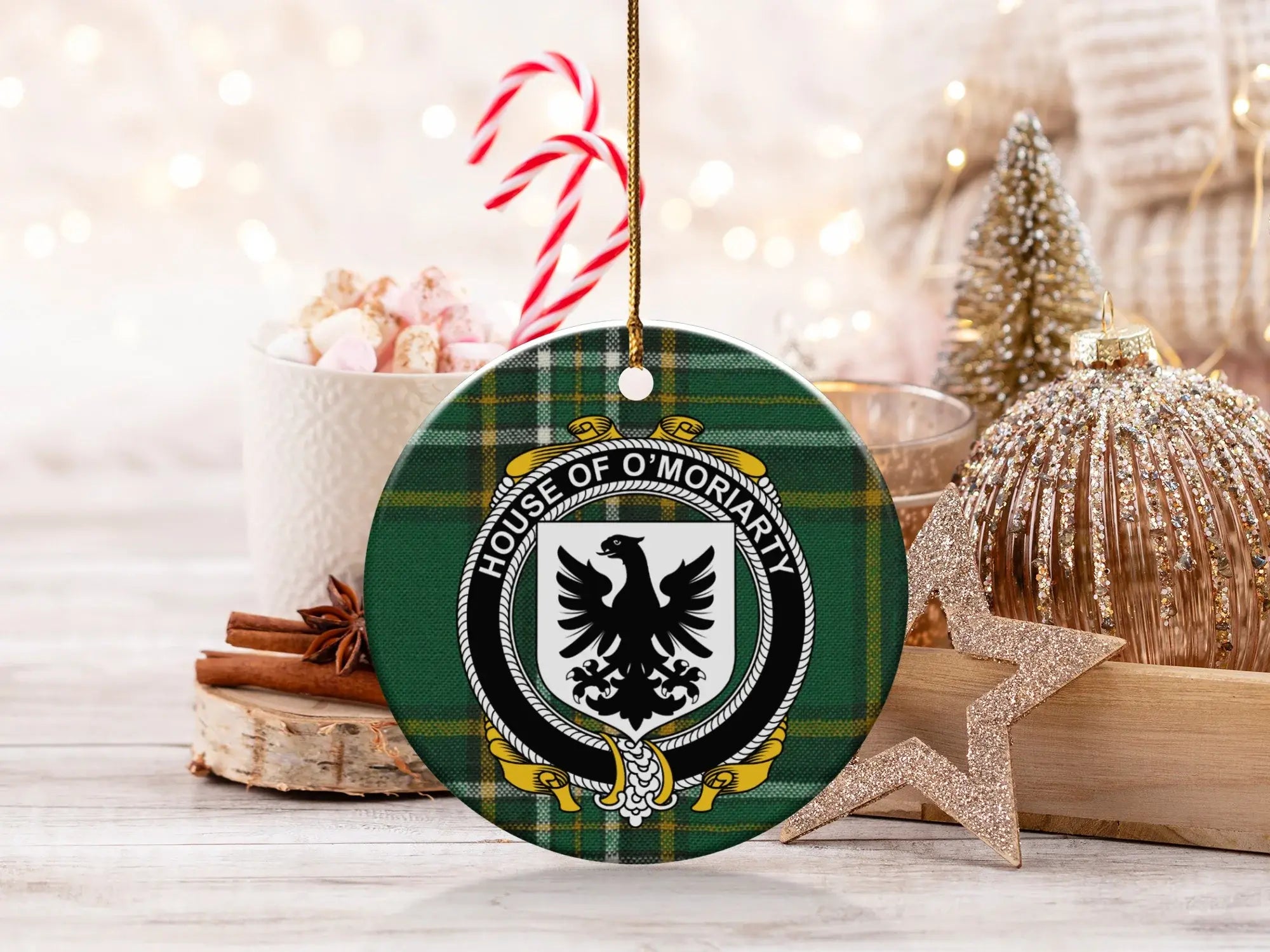 House of O'Moriarty holiday ornament