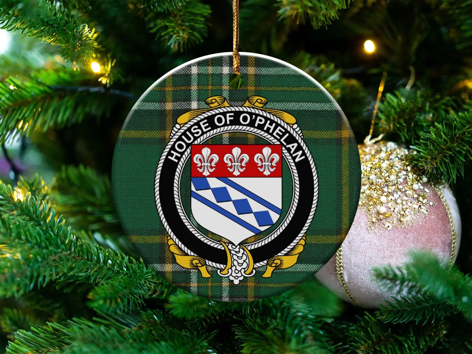 House of O'Phelan Christmas Tree Ornament product