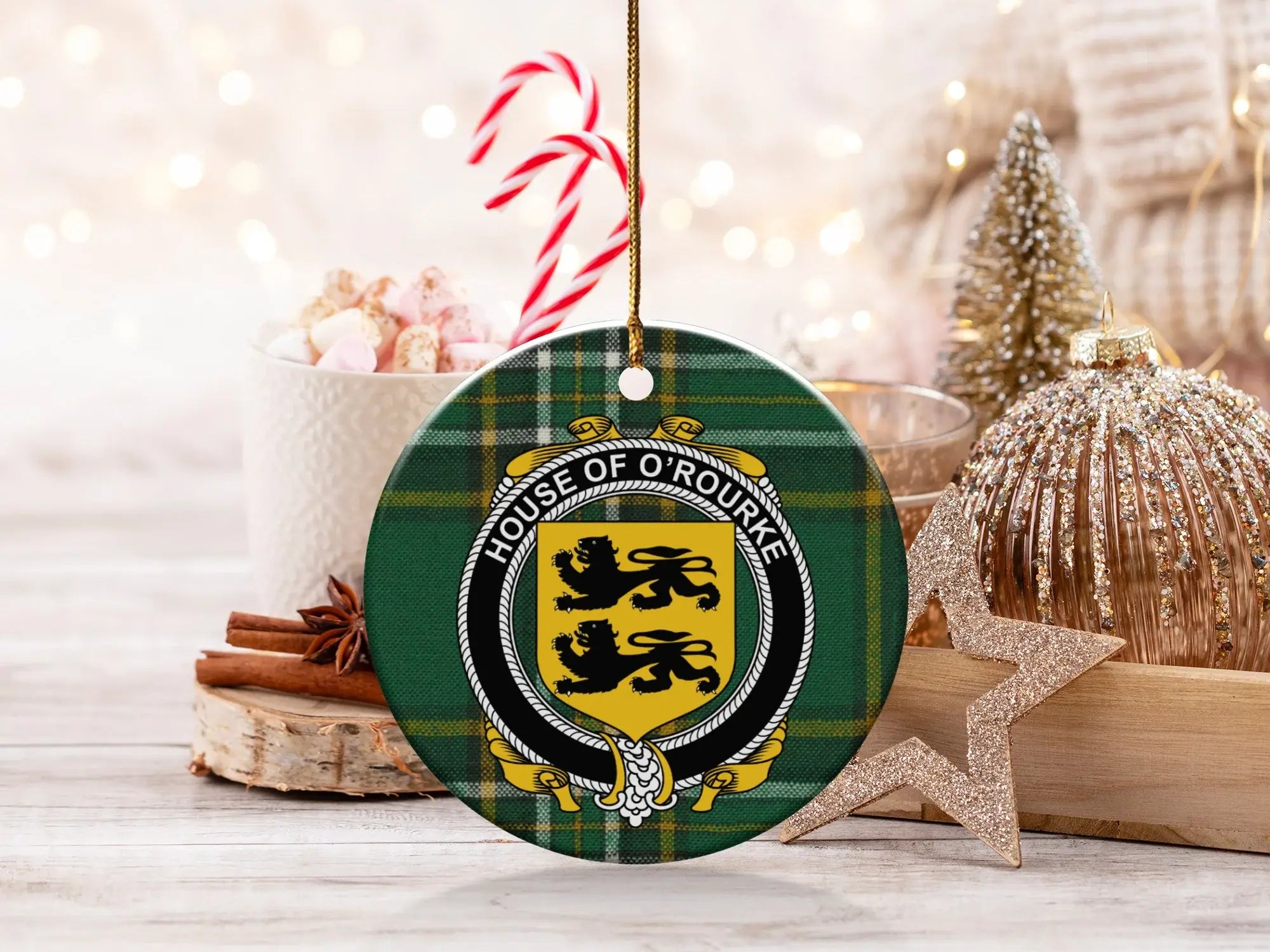 House of O'Rourke Christmas Ornament Holiday Decor