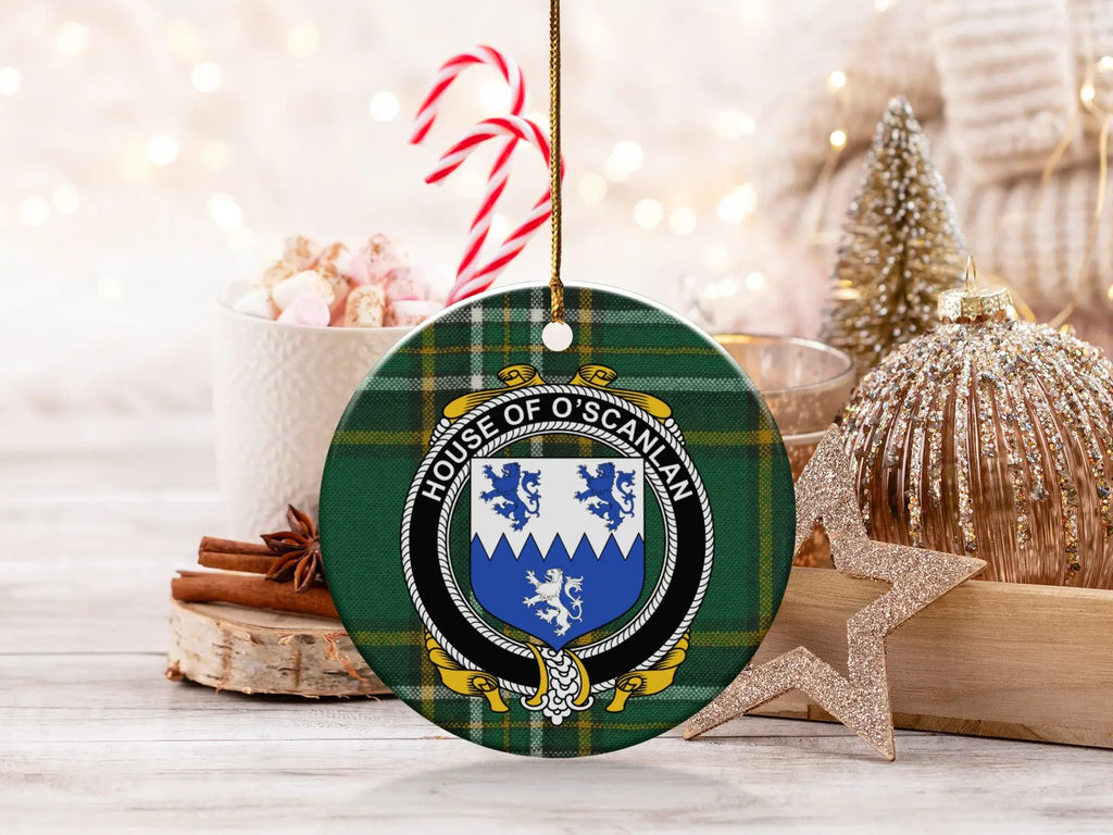 House of O'Scanlan Ornament Holiday Decoration
