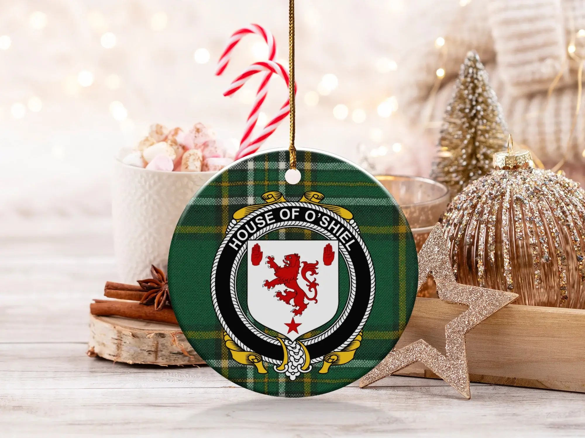 House of O'Shiel Christmas Tree Decoration Ornament