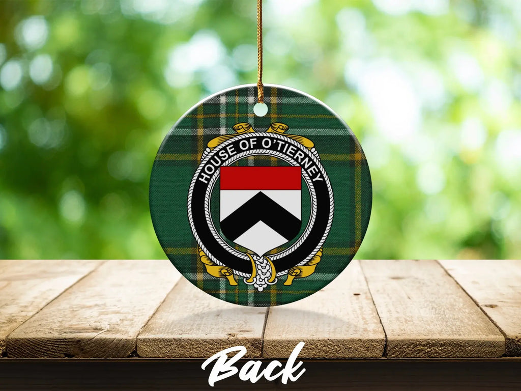 House of O'Tierney Clan Crest Ornament product