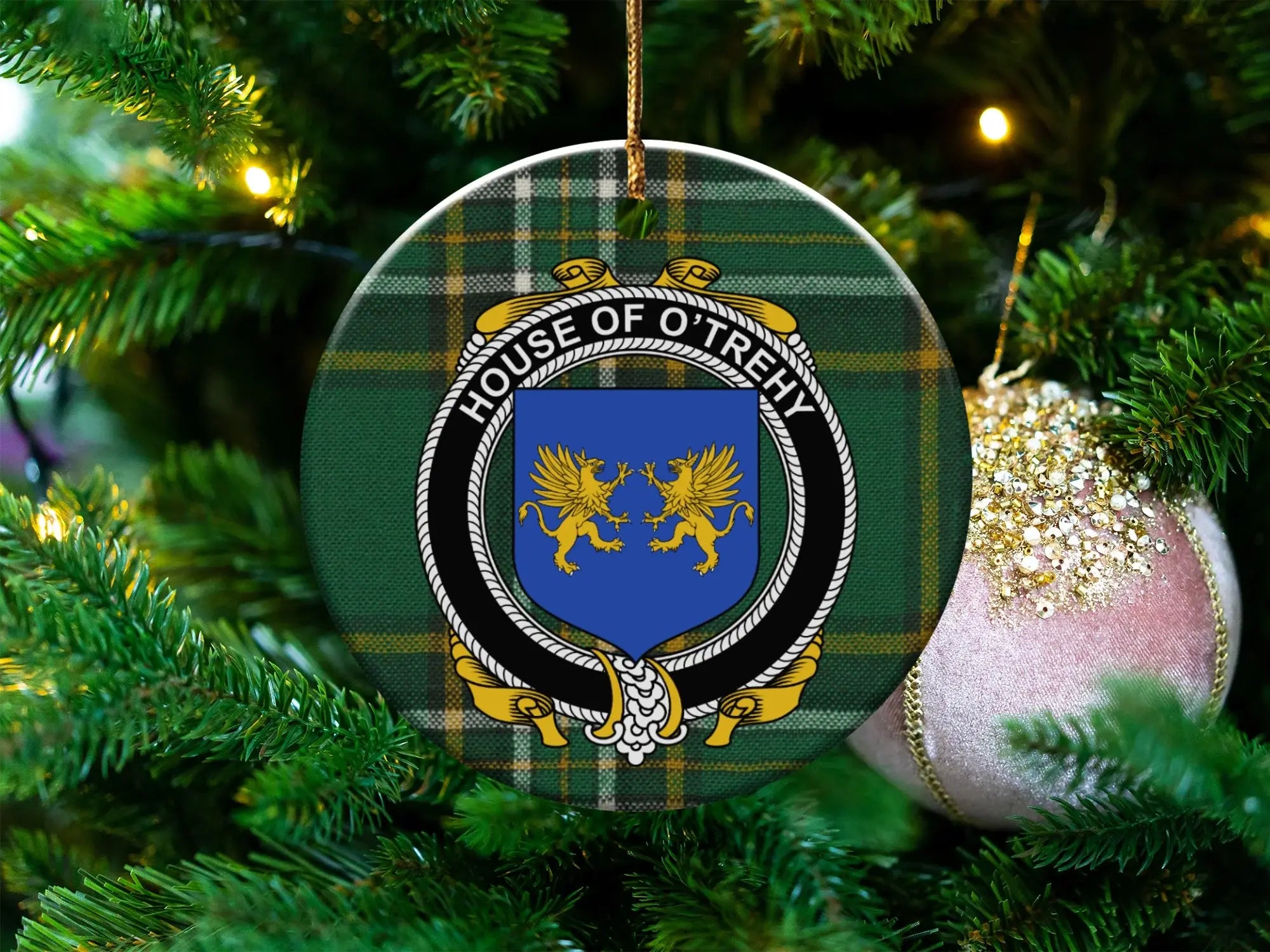 House of O'Treiny Christmas Tree Ornament