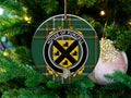 House of Purcell Family Crest Christmas ornament