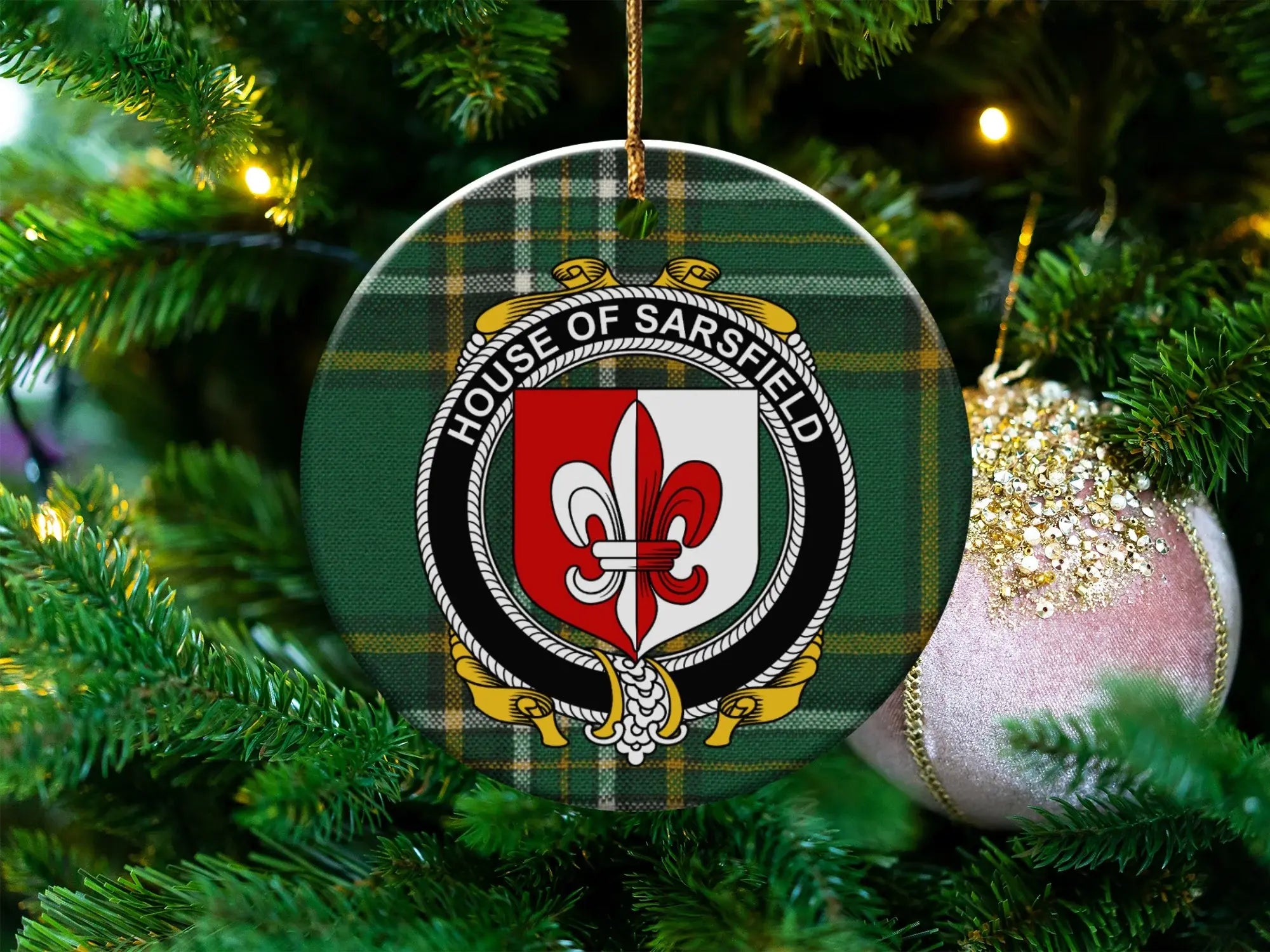 House of Sarsfield Christmas Tree Ornament