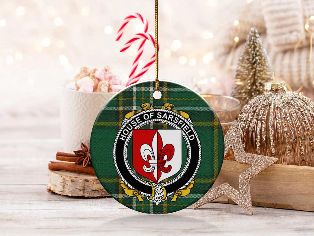 House of Sarsfield Christmas Ornament