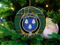 House of Tobin Crest Plaid Christmas Tree Ornament