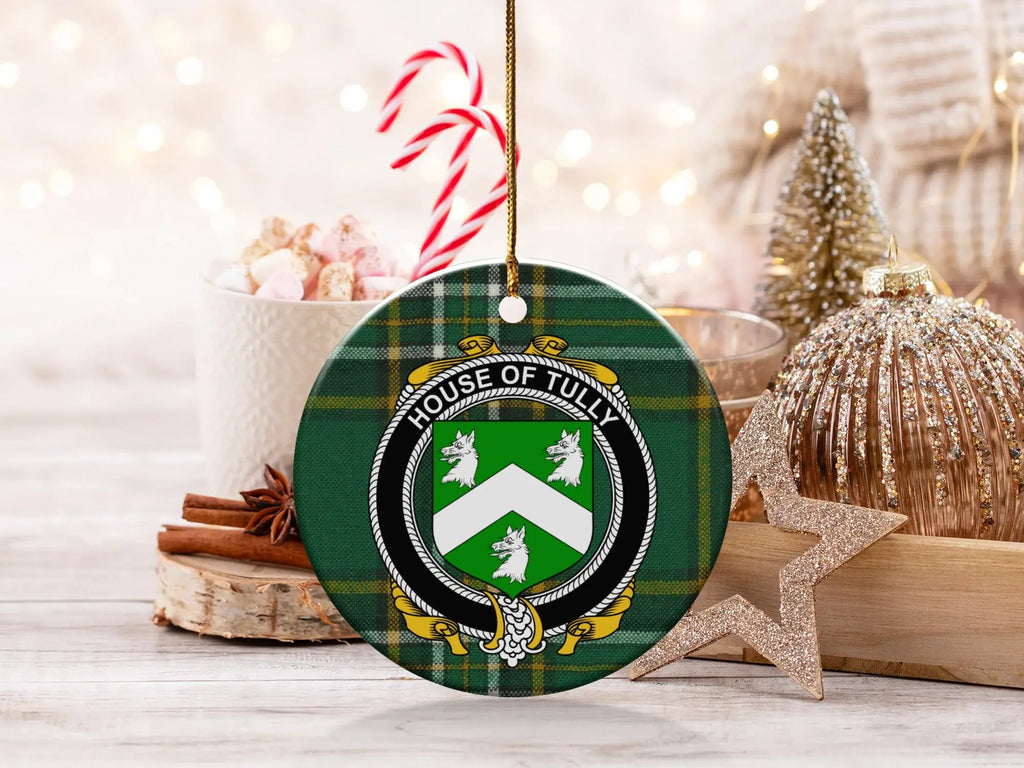 House of Tully Christmas Ornament for Seasonal Decor