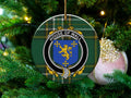 House Of Wall Family Crest Holiday Ornament