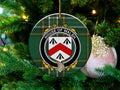House of Walsh Personalized Round Christmas Ornament
