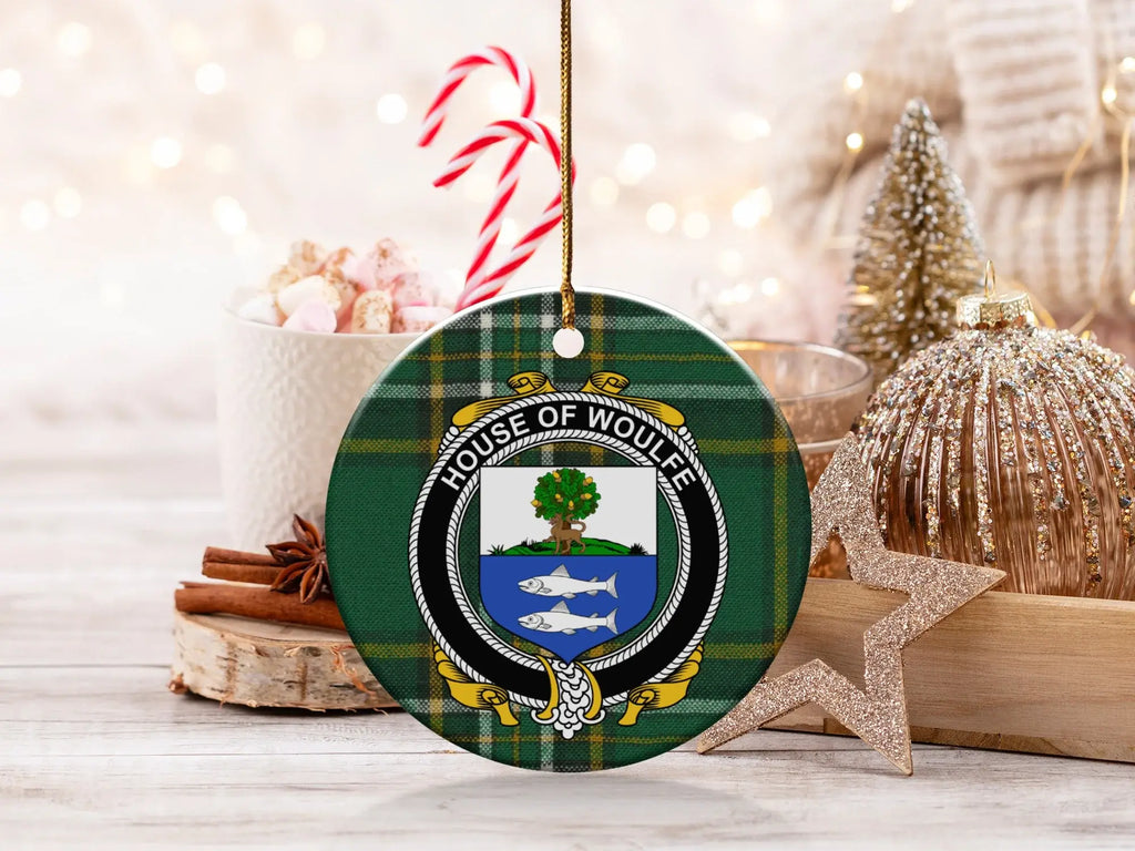 House of Woulfe Crest Christmas Tree Ornament Decoration