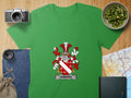Personalized Howard Crest Design Green T-Shirt
