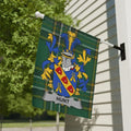 Heraldic Family Crest Garden Flag Product